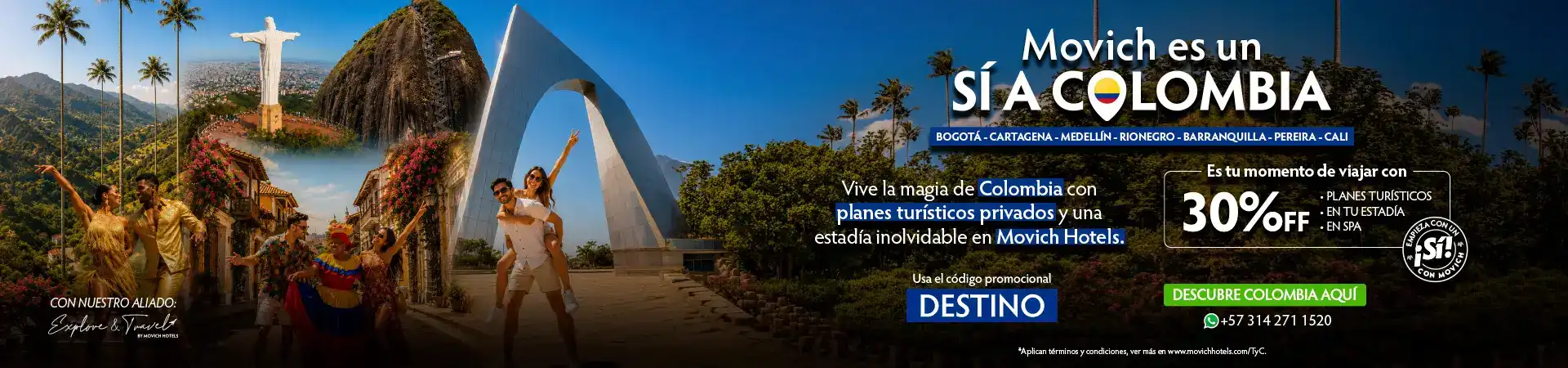 Movich es un Sí a Colombia