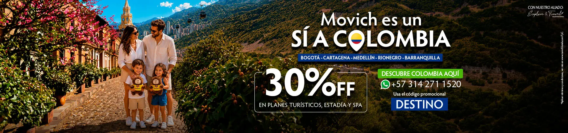 Movich es un Sí a Colombia